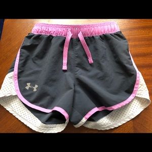 Girls Under Armor shorts